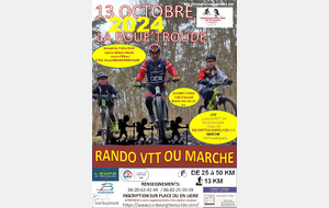 Randonnée VTT Marche la Boue'Troude  20 ème édition